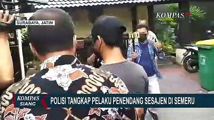Pelaku Penendang Sesajen di Semeru Ditangkap
