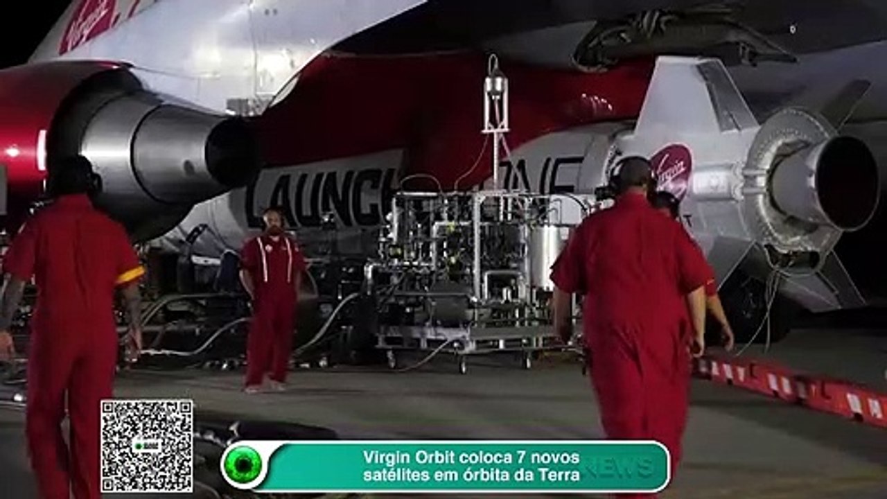 Virgin Orbit coloca 7 novos satélites em órbita da Terra
