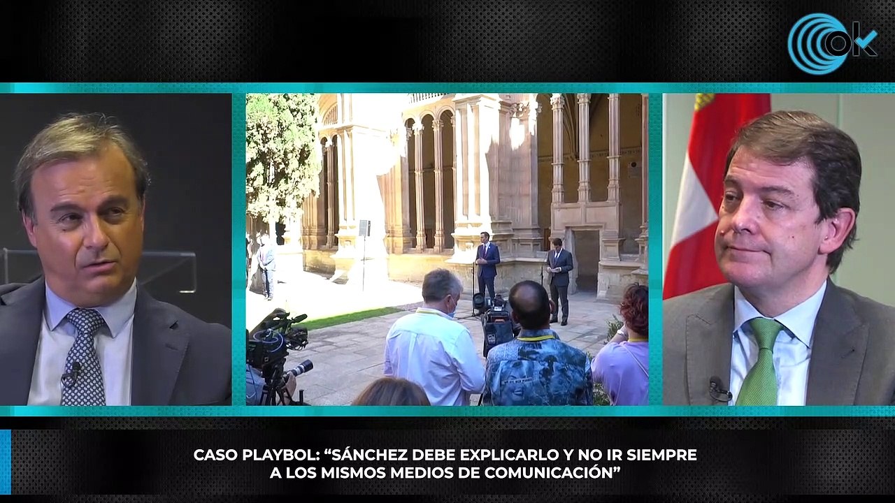 Mañueco: "El de Sánchez es un Gobierno de incompetentes y Tudanca un mandado suyo"