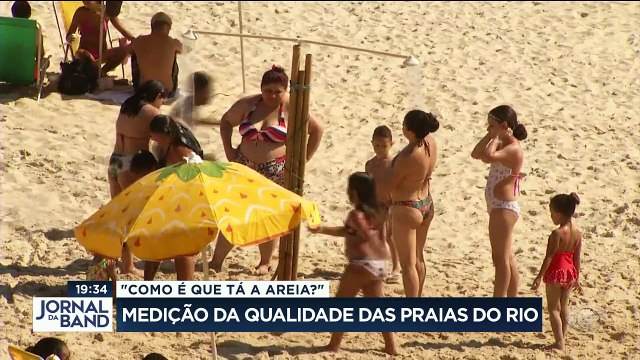 Pela primeira vez, as praias do Rio terão uma medição precisa da qualidade da limpeza das areias.