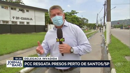 Bandidões do PCC entraram numa delegacia e tiraram de lá dois presos - também cabeças do crime organizado.