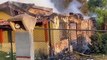 Bomberos apagan incendio y hallan mujer calcinada dentro de casa fallecida 2