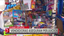 “Dos años que estamos mal”, lamentan las vendedoras de guardapolvos, mochilas y material escolar en La Paz