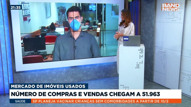 O mercado de imóveis usados do Rio registra em 2021 o melhor movimento em sete anos. O número de compras e vendas chegou a 51.963, o maior desde 2014. #BandNewsTV