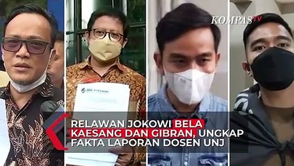 Relawan Jokowi Bela Kaesang dan Gibran, Ungkap Fakta Laporan Dosen UNJ ke KPK