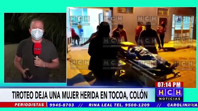 Pistoleros tirotean a una mujer en Tocoa, Colón