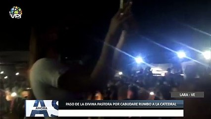 Paso de la Divina Pastora por Cabudare rumbo a la catedral - #14Ene - Ahora