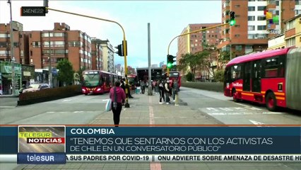 Gobierno de Colombia asegura que existe una presunta red internacional para provocar violencia