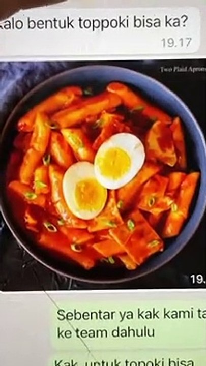 Mirip Banget! Wanita Ini Bikin Kue Tart Berbentuk Tteokbokki, Sukses Bikin Ngiler