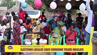 Meeting de lancement du candidat Badara Ndiaye pour les élections Locales 2022