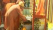 CM Yogi offers 'khichdi' at temple on Makar Sankranti