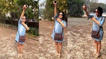 Angoori Bhabhi Aka Shubhangi Atre का Sandal पहने Surya Argya Puja Troll Viral Video | Boldsky