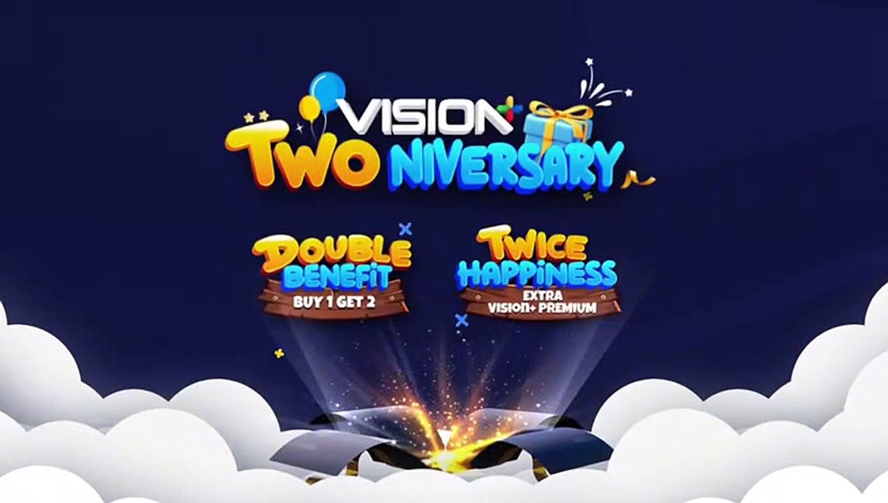 Vision+ Twoniversary : Promonya Double, Serunya juga Double