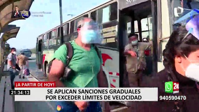 ¡Atención conductores!: desde hoy se aplicará nuevas sanciones por exceder límites de velocidad