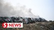 Pulau Burung landfill peat fire brought under control after four days