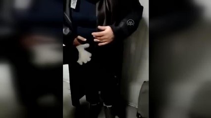 Beline bağladığı uyuşturucuyla yakalanan kadın ile arkadaşı tutuklandı