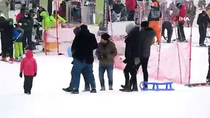 Uludağ sezonun en yoğun gününü yaşadı