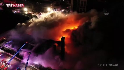 New Jersey'de kimyasal madde üretim fabrikasında yangın