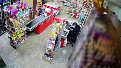 Alkolik şahıs dehşet saçtı! Şok eden görüntüler