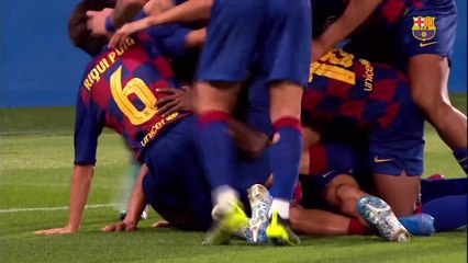 El golazo de Collado hace dos años con el Barça B / FCB (Youtube)