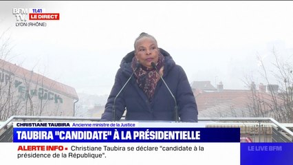 Christiane Taubira promet "un revenu de 800 euros par mois pendant cinq ans" aux étudiants