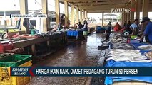 Harga Ikan Naik, Omzet Pedagang di Pasar Tradisional Pangkalpinang Turun Drastis