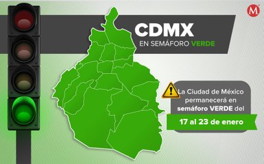 CdMx, en semáforo verde por covid; hay incremento de hospitalizaciones