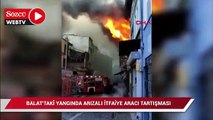 Balat'taki yangında arızalı itfaiye aracı tartışması