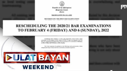 2021 Bar exams, inurong ng SC sa Feb. 4 at 6