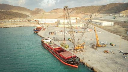 Akkuyu NGS'nin "dev buhar jeneratörleri" inşaat sahasına ulaştırıldı