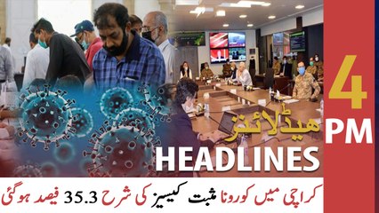 ARY News | Headlines | 4 PM | 15th January 2022
