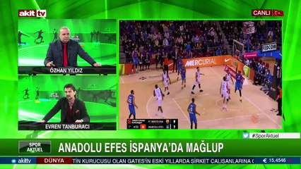 Anadolu Efes İspanya'da mağlup