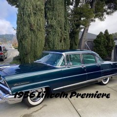 1956 Lincoln Premiere . Classic cars 