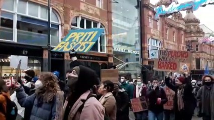 Watch: 'Kill the Bill' Leeds city centre protest march
