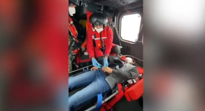 Sicilia - Colto da malore su nave mercantile: soccorso da Guardia Costiera e Cisom (15.01.22)