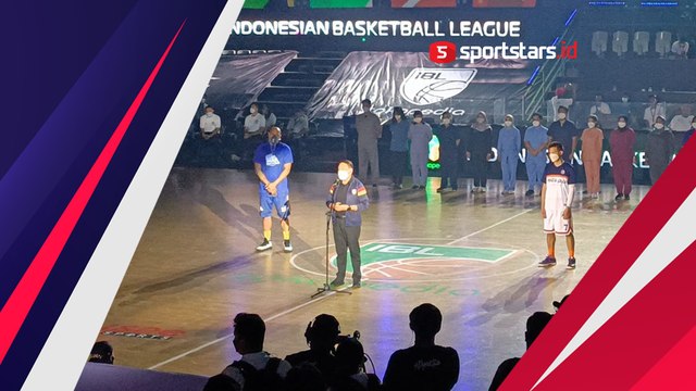 Indonesian Basketball League 2022 Resmi Dibuka oleh Menpora