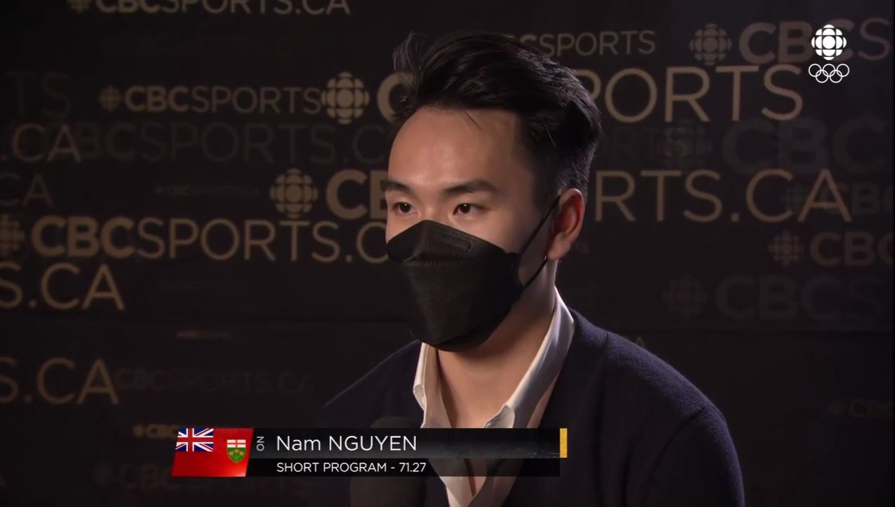 2022 Nam Nguyen CFSC Post-SP Interview (Television Broadcast) 720p, 59fps