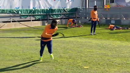 El Barça prepara a conciencia el duelo de Copa del Rey ante el Athletic