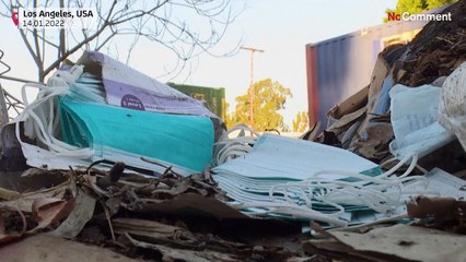 Comboios de mercadorias saqueados diariamente em Los Angeles