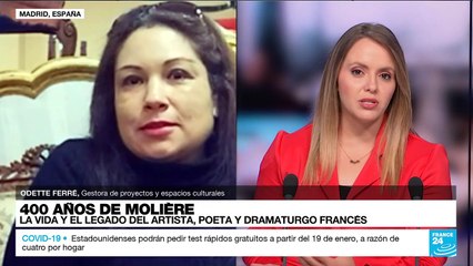 Odette Ferré: La obra de Molière "es tan atemporal que 400 años después aún hablamos de ella"