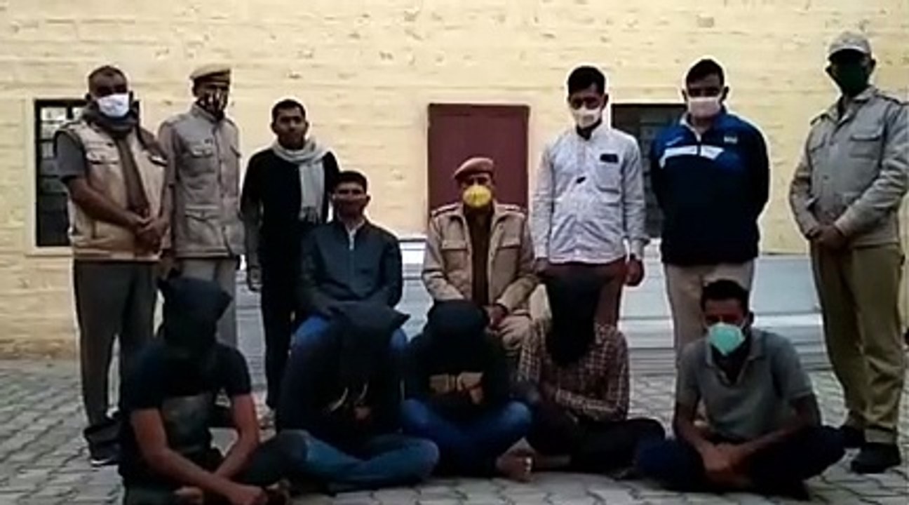दस किमी पीछा कर पकड़े पांच नकाबपोश गिरफ्तार, यह...
