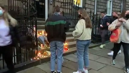 A vigil in memory of  murder victim Ashling Murphy