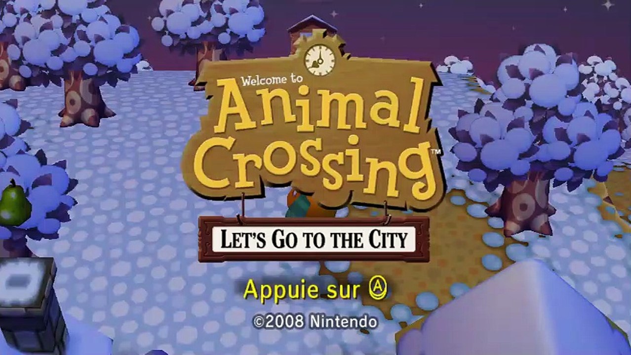 Animal Crossing : Let's Go to the City online multiplayer - wii