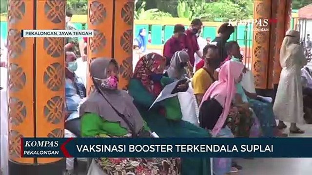 Vaksinasi Booster di Pekalongan Terkendala Suplai