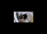 Man Slips on Stairs and Falls Down