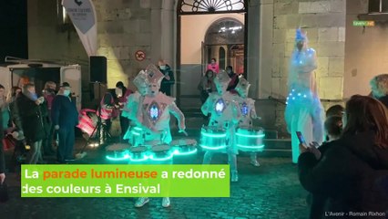 La parade lumineuse a redonné des couleurs à Ensival