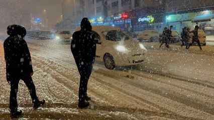 Kar yağışı etkili oluyor