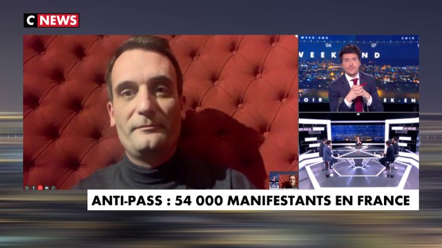 Florian Philippot : «Je suis extrêmement choqué qu'on soit rentrés dans une société du contrôle permanent, de la liberté en QR Code, la liberté en injection»