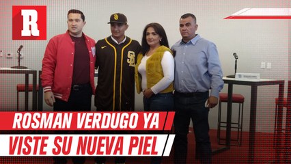 Rosman Verdugo firmó oficialmente con los Padres de San Diego