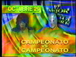 Hijo del Santo vs Heavy Metal I Octubre 19, 1993